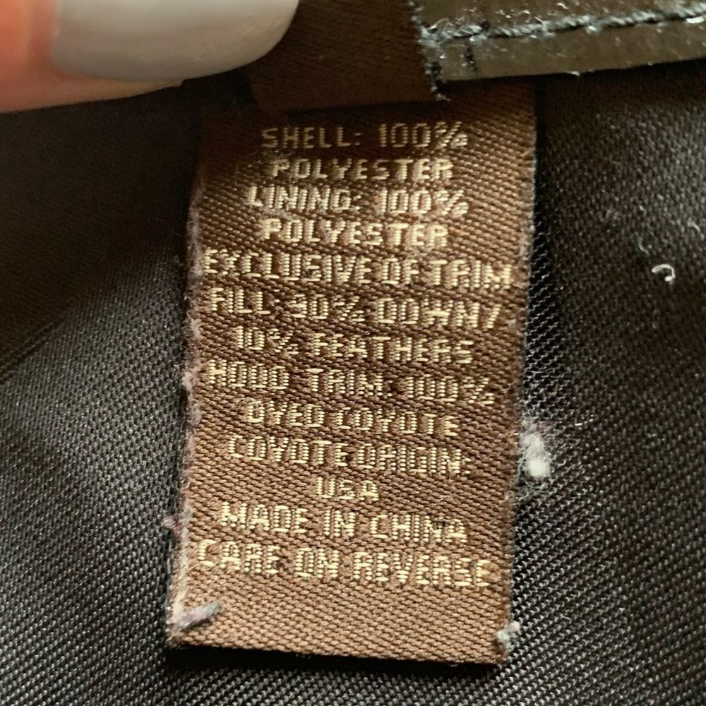 Coach Black Puffer Jacket Size Xs - image 5